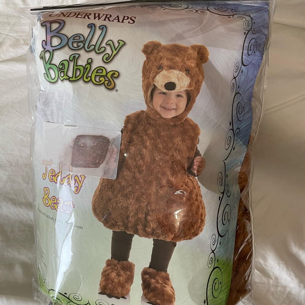 Belly Babies Teddy Bear Costume - Brown